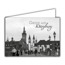 Greeting card | Greetings from Würzburg VI